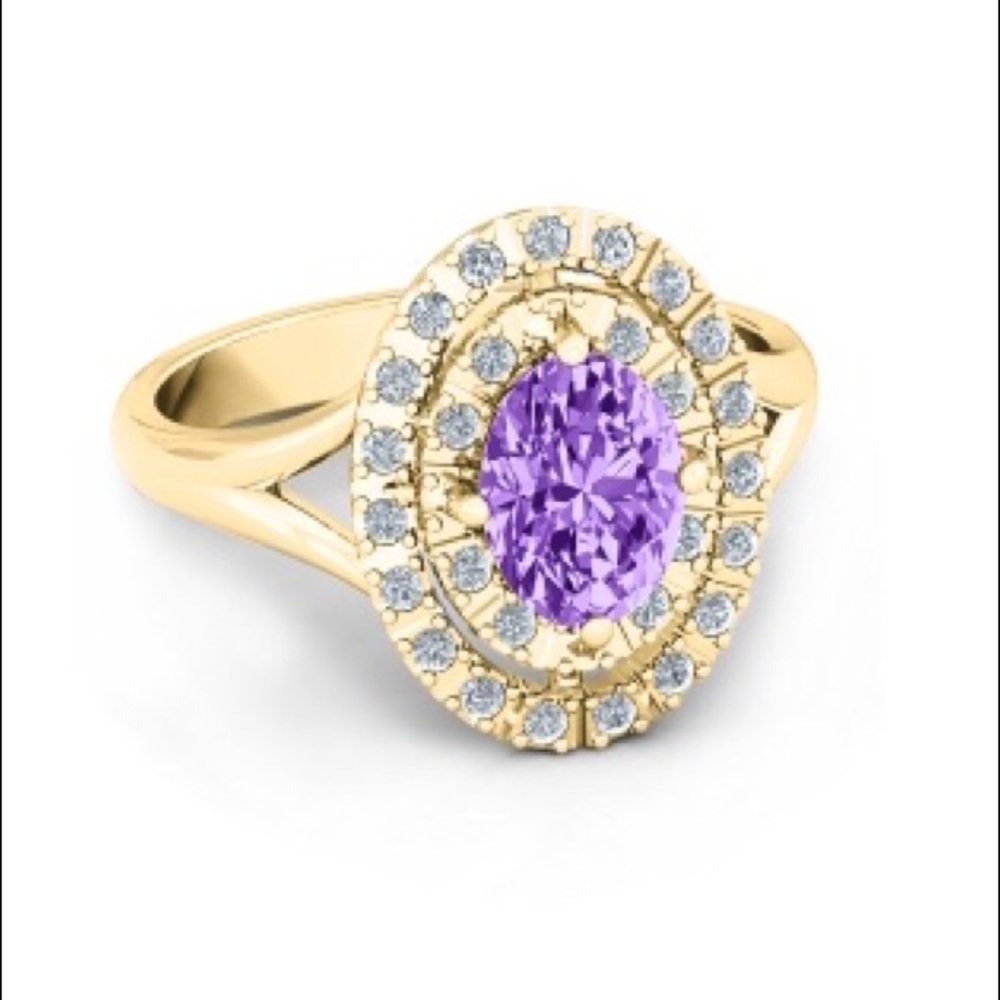 Margaret Double Halo Ring